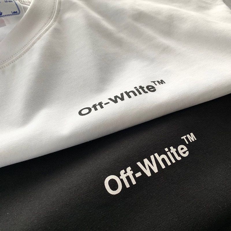 人気急上昇オフホワイト Diagonal コットンTシャツ 偽物 ofr65676